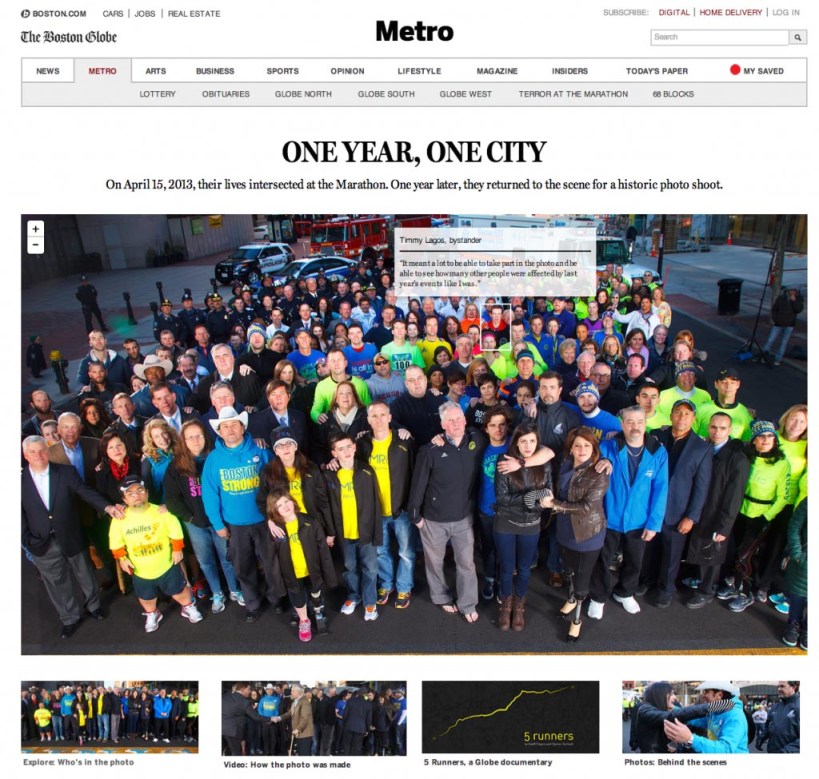 Periodismo de marca. Boston